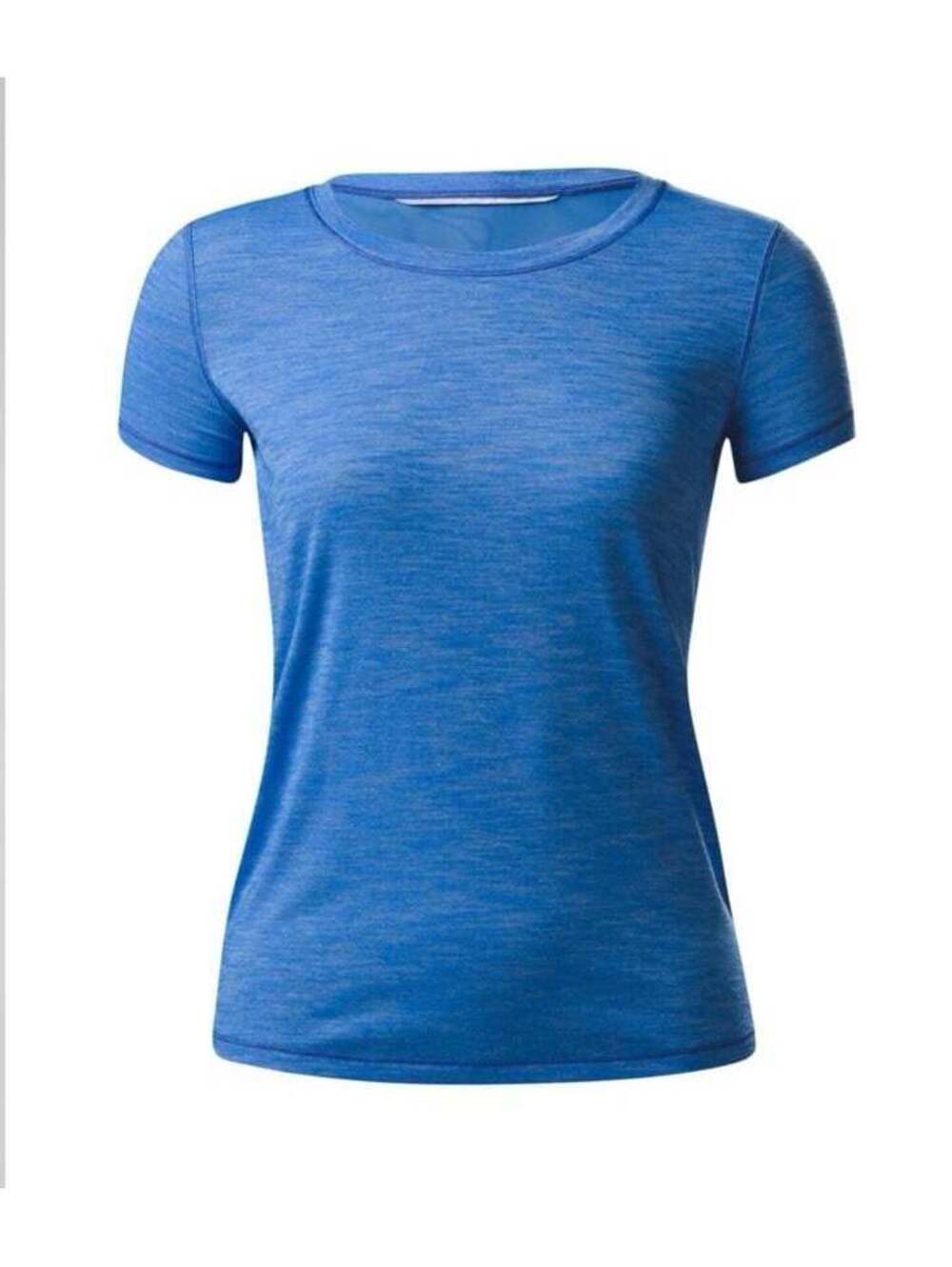 Lululemon Fitness Run Beat the Heat Short Sleeve Heathered Pipe Dream Blue 4